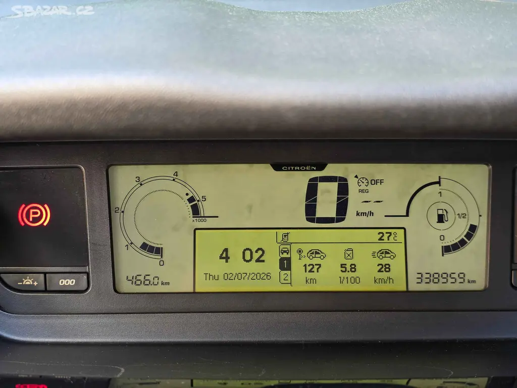 Citroën Grand C4 Picasso 1.6 HDi,2012, manuál